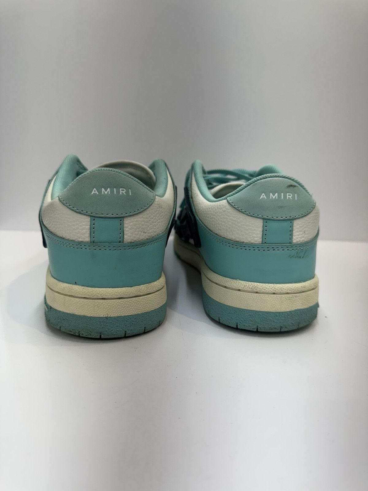 Amiri Amiri Skeleton Blue Gradient Low Top Sneaker Size US 9 / EU 42 - 2 Thumbnail