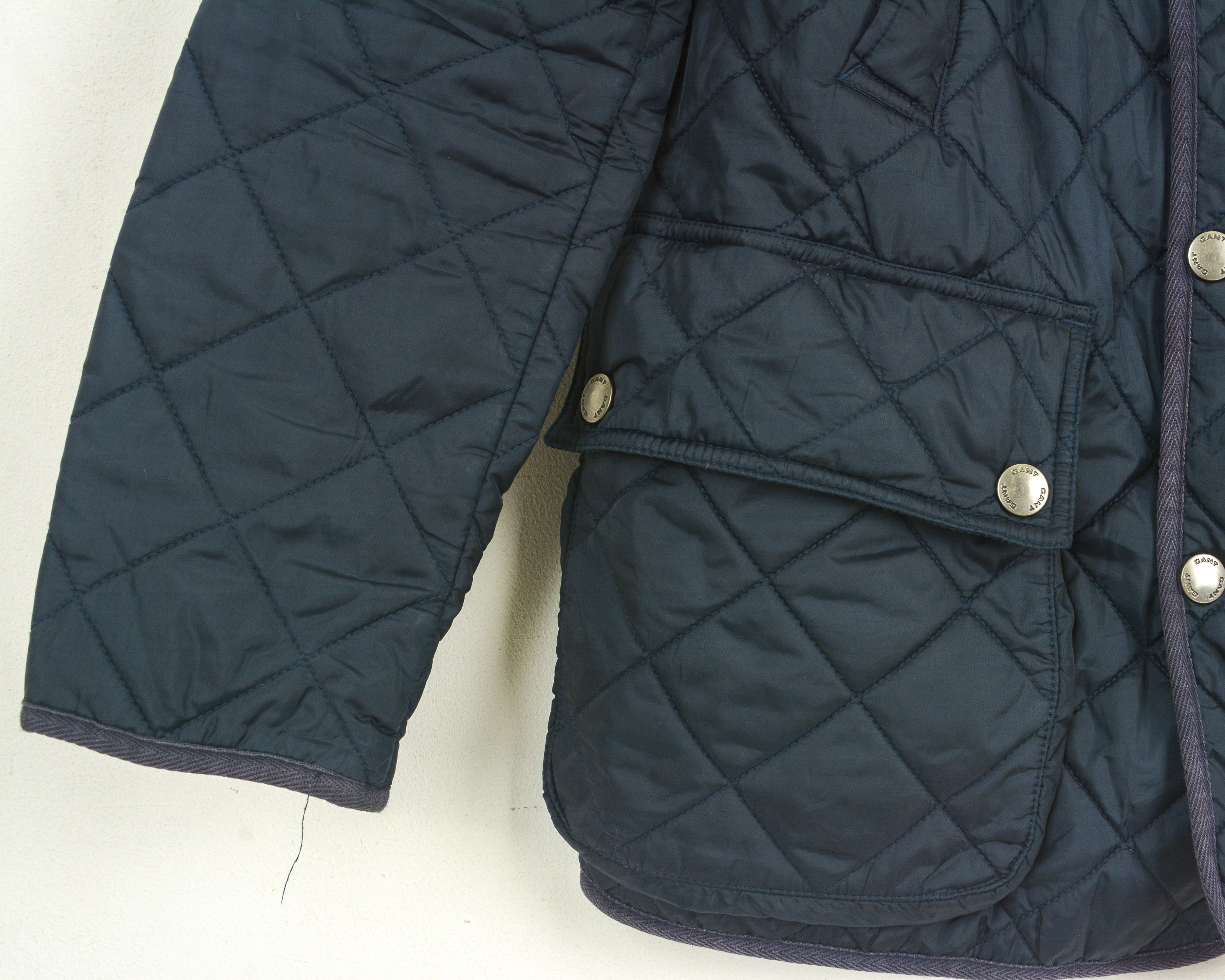 Gant BERNARD Fleece Lined Quilter Jacket M Diamond Coat Quilted Size US M / EU 48-50 / 2 - 4 Thumbnail
