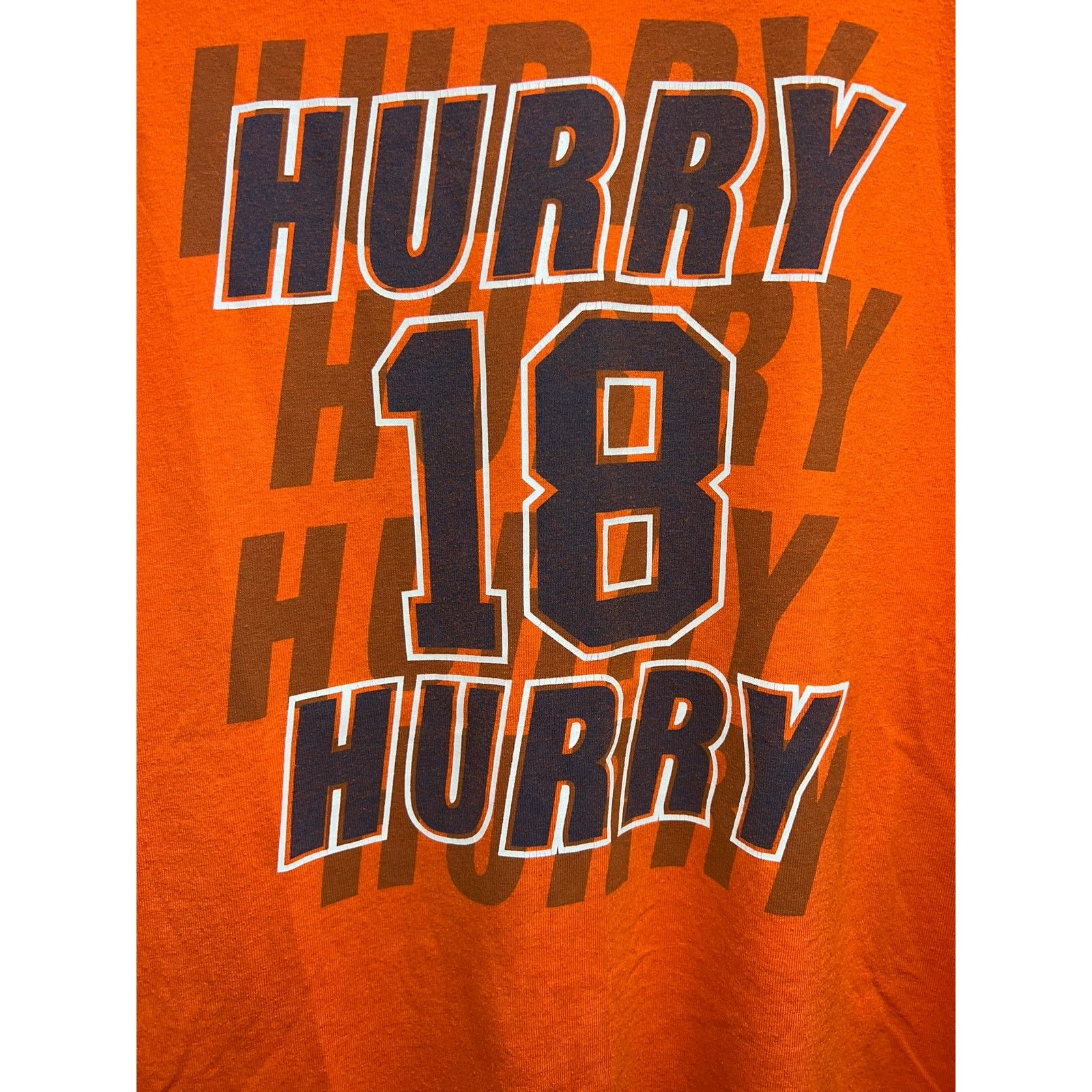 Gildan Denver Broncos Peyton Manning Hurry #18 Orange Shirt X-Large Size US XL / EU 56 / 4 - 4 Thumbnail