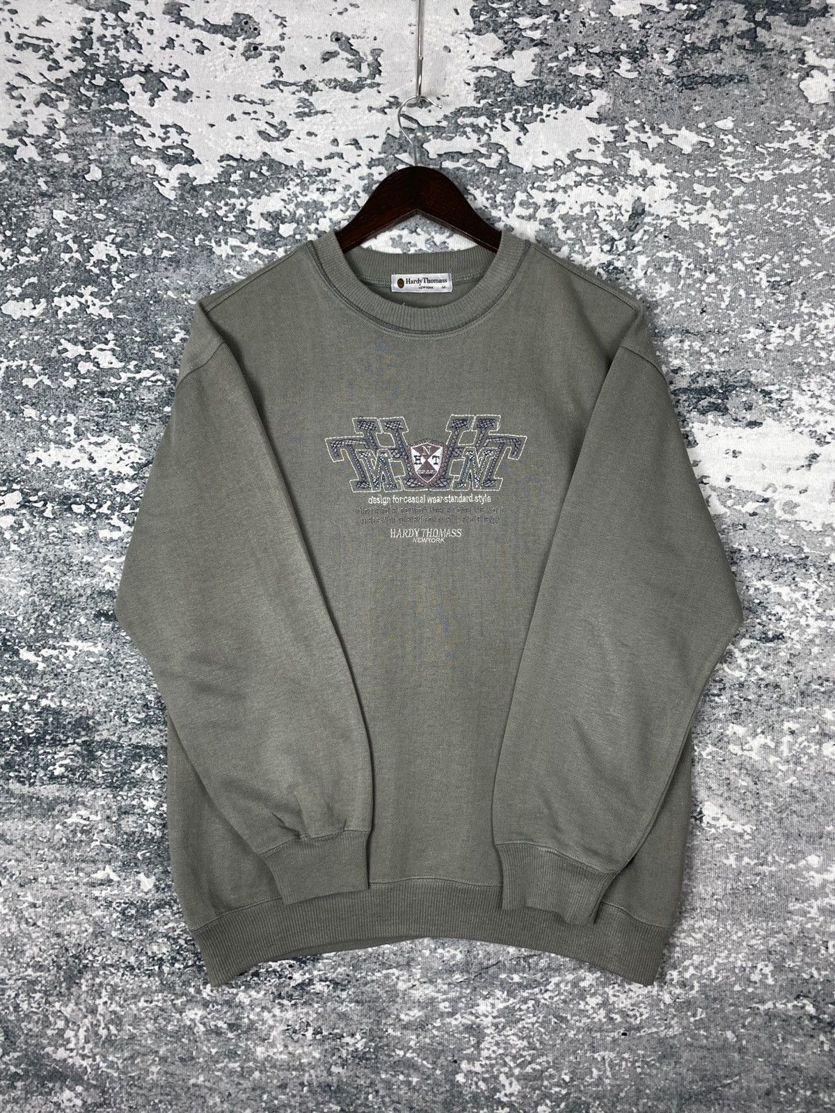 Designer Vintage Hardy Thomas Crewneck Sweatshirts Size US M / EU 48-50 / 2 - 7 Thumbnail