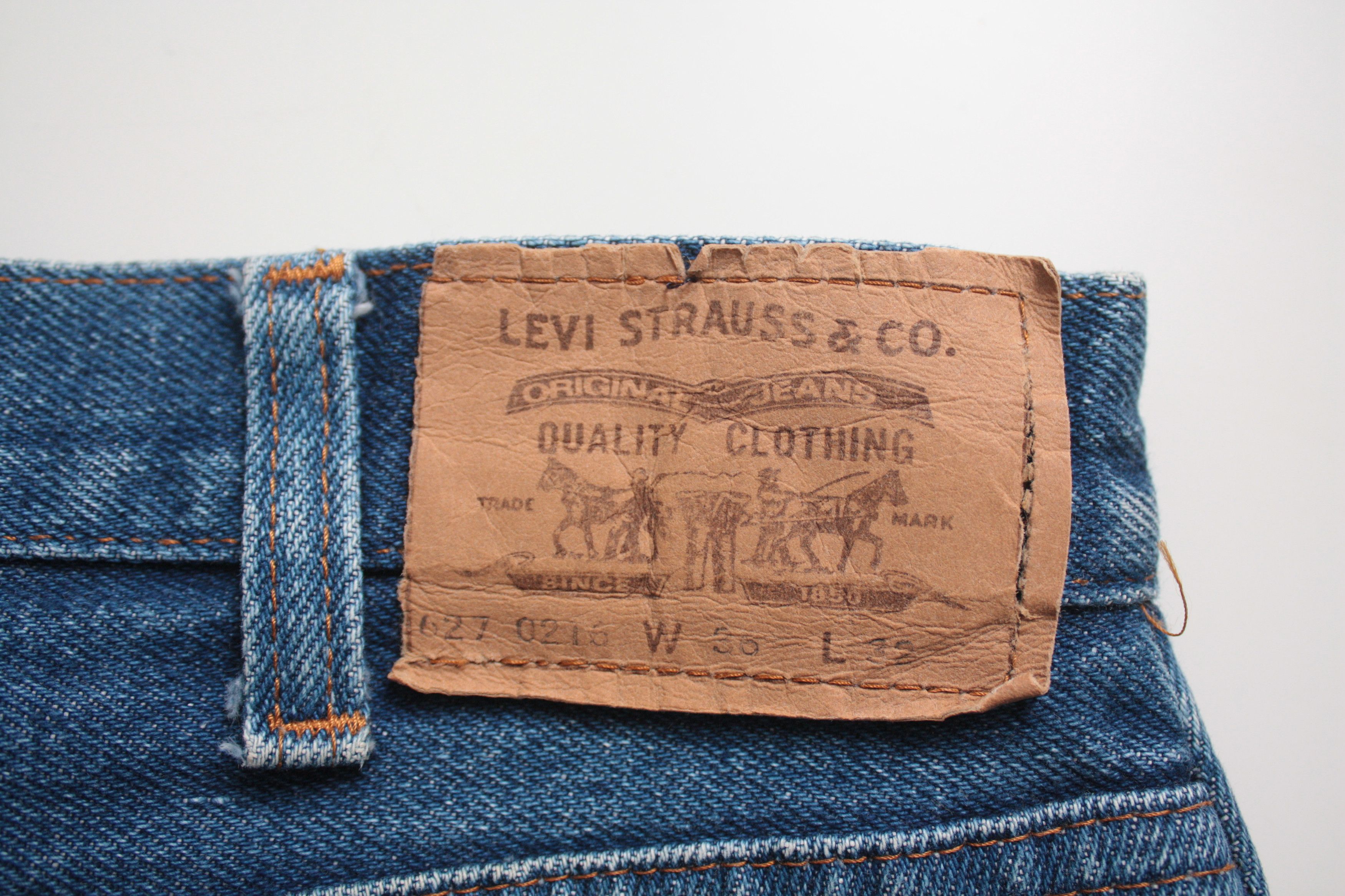 Levi's Vintage Clothing Levi's 627 Vintage Denim Blue Jeans W36L32 Made in UK Size US 36 / EU 52 - 5 Thumbnail