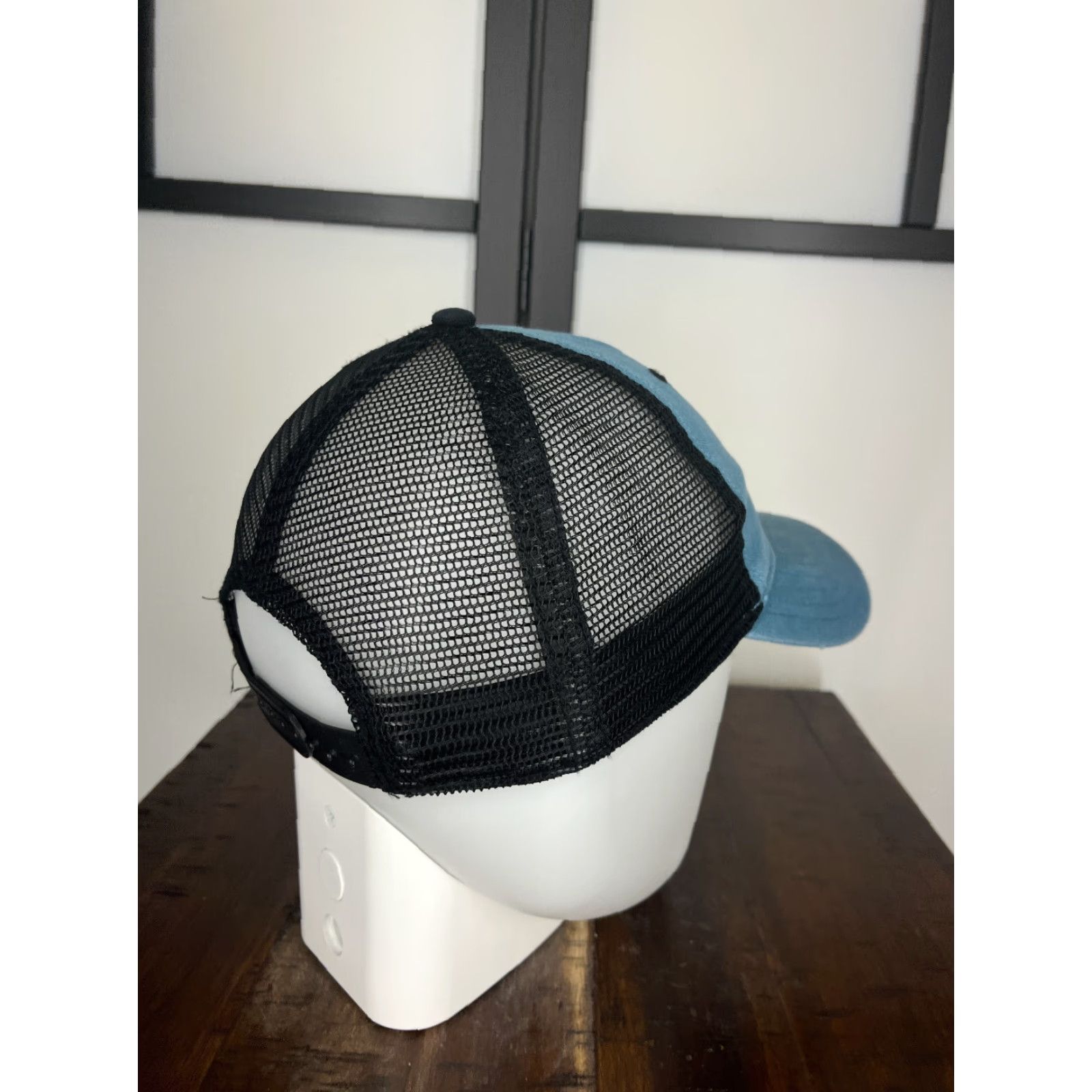 The North Face The North Face Hat Cap Snap Back Adult OS Blue Poly Trucker California Heritage Size ONE SIZE - 7 Thumbnail