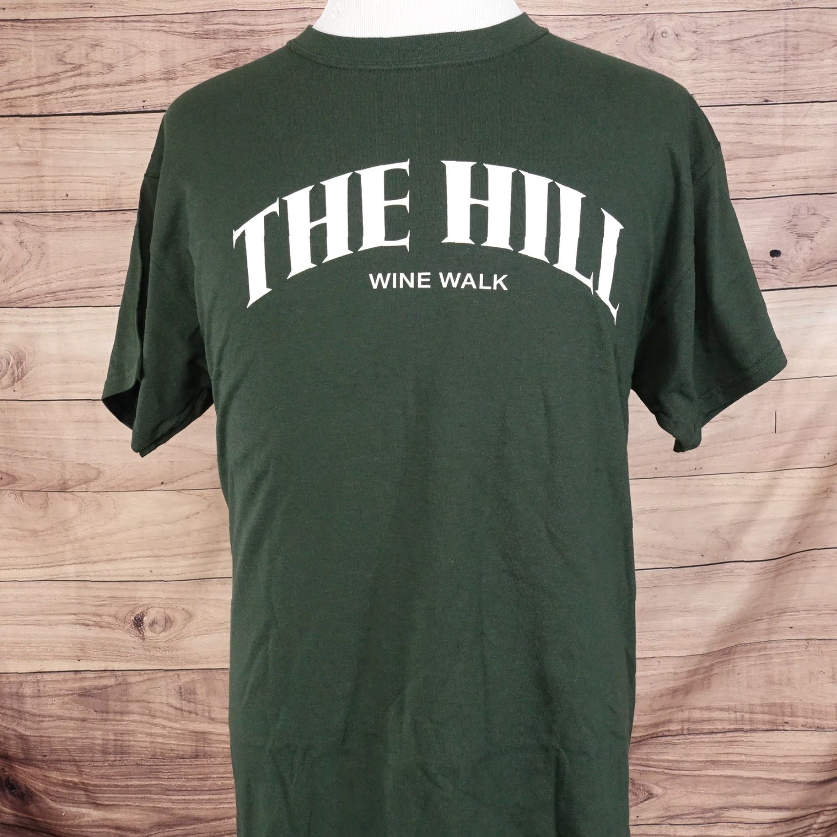 Gildan Vintage Gildan Unisex Adults T-Shirt Size Large Green Italy Italyan Wine Walk St Louis MO Size US L / EU 52-54 / 3 - 2 Thumbnail