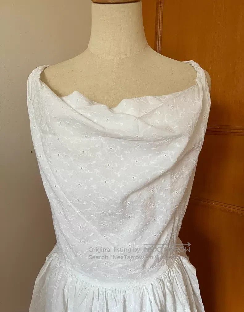 Vivienne Westwood Vivienne Westwood White Dress Size M / US 6-8 / IT 42-44 - 2 Thumbnail