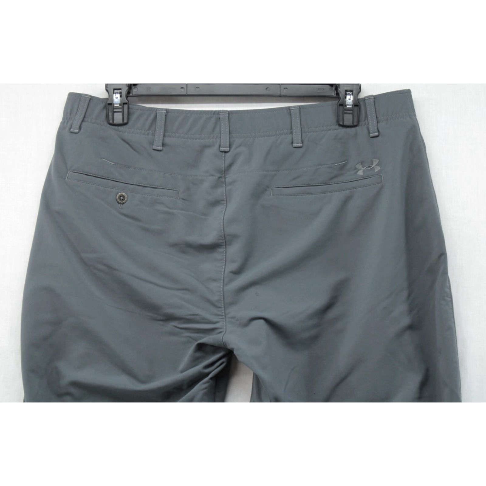 Under Armour Under Armour UA Match Play Pants Mens 38x31 Gray Golf Performance Stretch Size US 38 / EU 54 - 5 Thumbnail