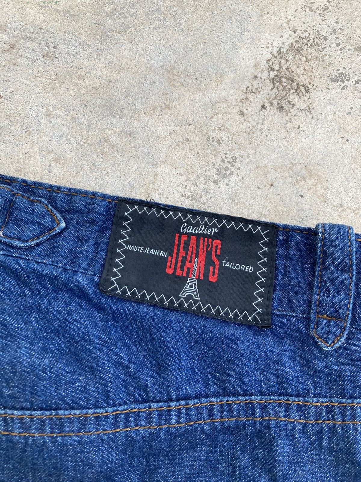 Jean Paul Gaultier Vintage 80’s Gaultier Jean’s Bucke Back Jean Paul Gaultier Size 30" / US 8 / IT 44 - 10 Thumbnail