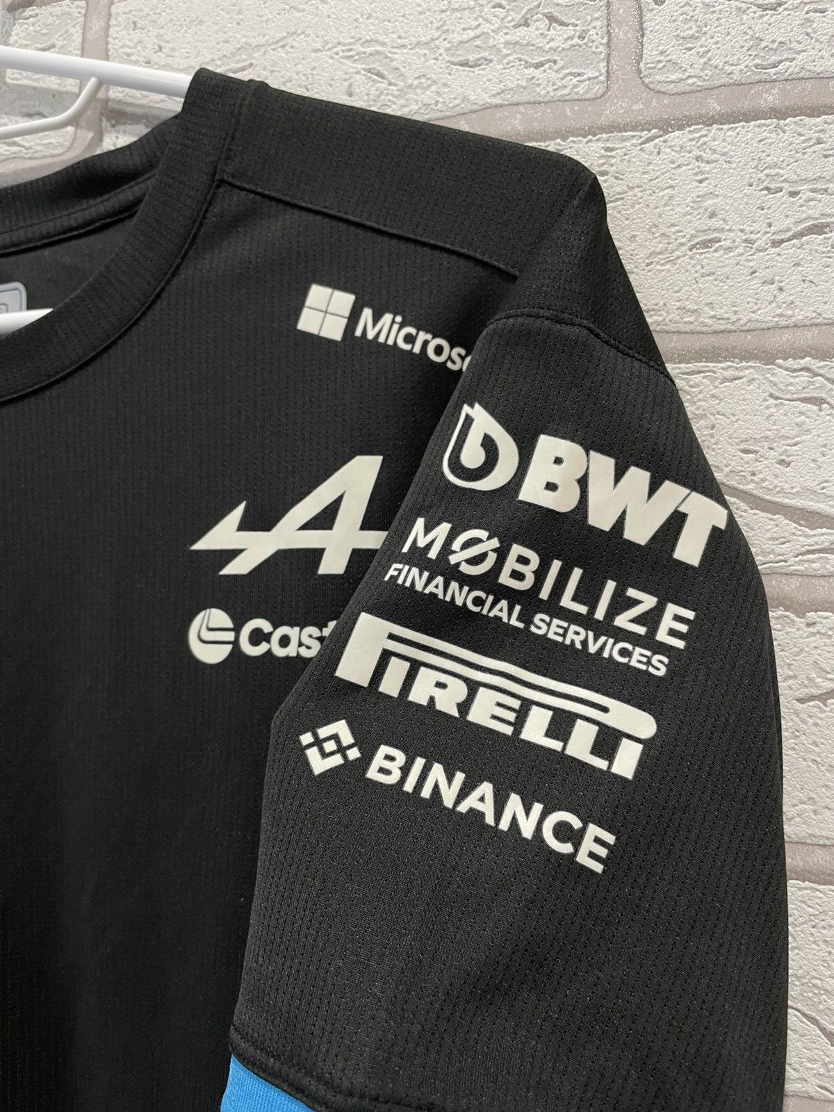 Formula 1 Kappa F1 team RACING BWT ALPINE FORMULA ONE JERSEY T-Shirt Size US XL / EU 56 / 4 - 10 Thumbnail