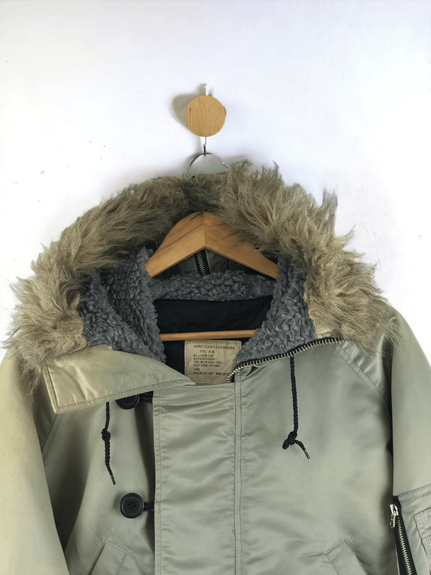 Japanese Brand Vintage N2B No Zipper Elongated Sleeve Bomber Jacket JA0001 Size US XL / EU 56 / 4 - 2 Thumbnail