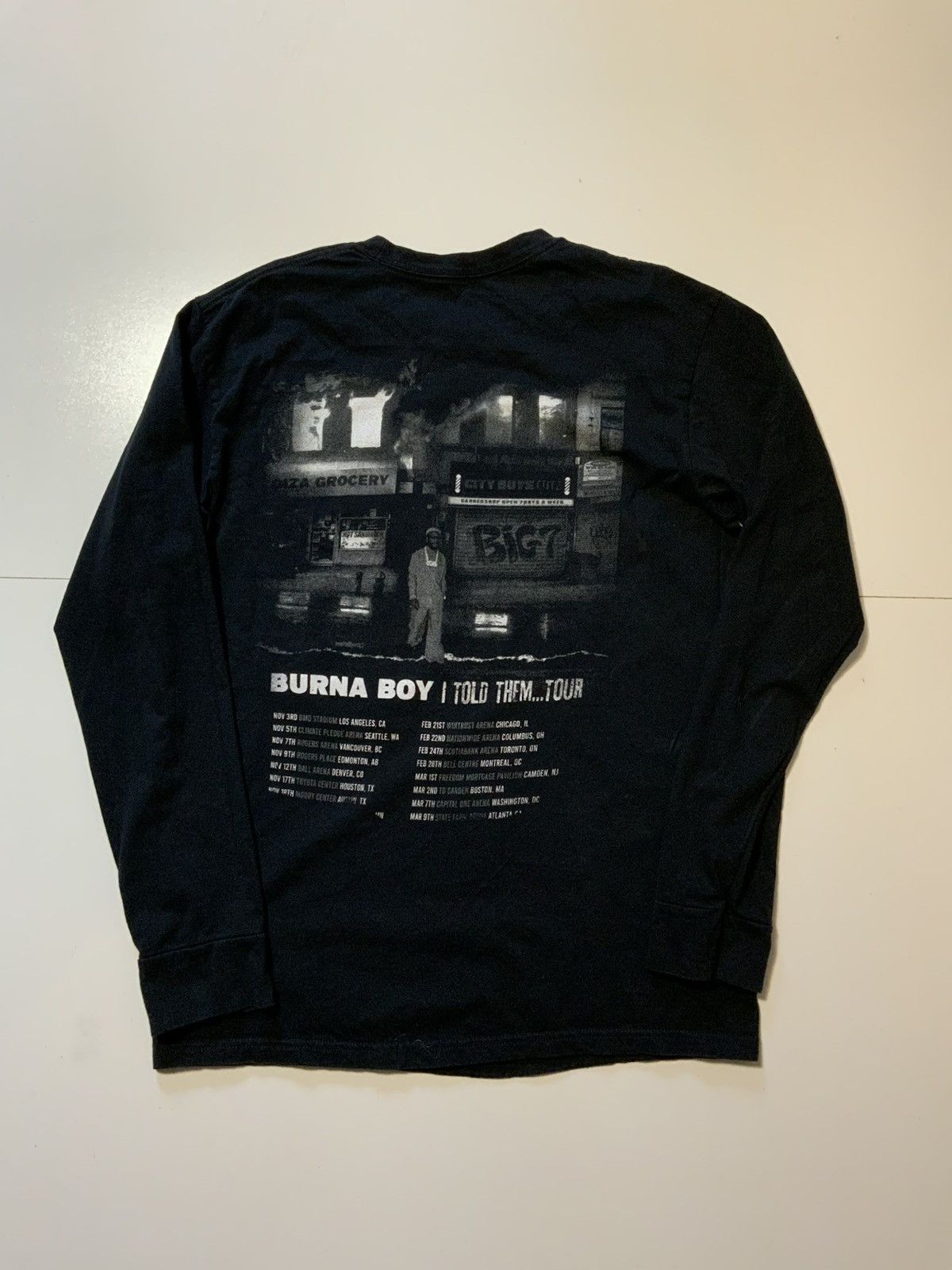 Other Burna Boy I Told Them Tour BMO Stadium Los Angeles T-Shirt Size US S / EU 44-46 / 1 - 2 Thumbnail