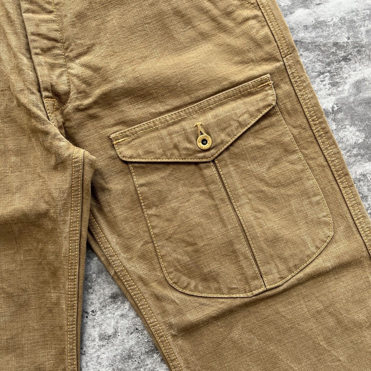 Carhartt × EIGHT-G × Japanese Brand Eight’G Carpenter Heavy Canvas Pants Size US 34 / EU 50 - 10 Thumbnail