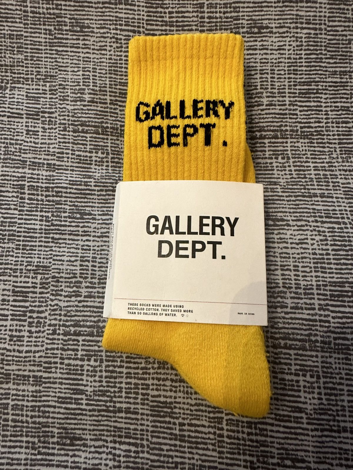 Gallery Dept. Gallery Dept Yellow Socks M/L Size ONE SIZE - 1 Thumbnail