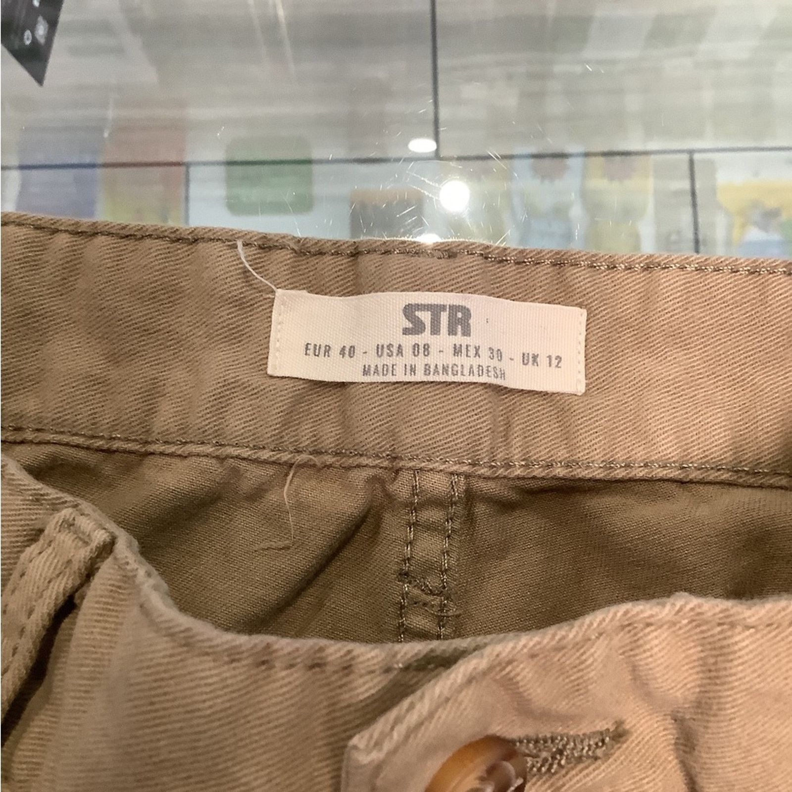 Vintage STR Straight Leg Cargo pants Size 30" / US 8 / IT 44 - 4 Thumbnail