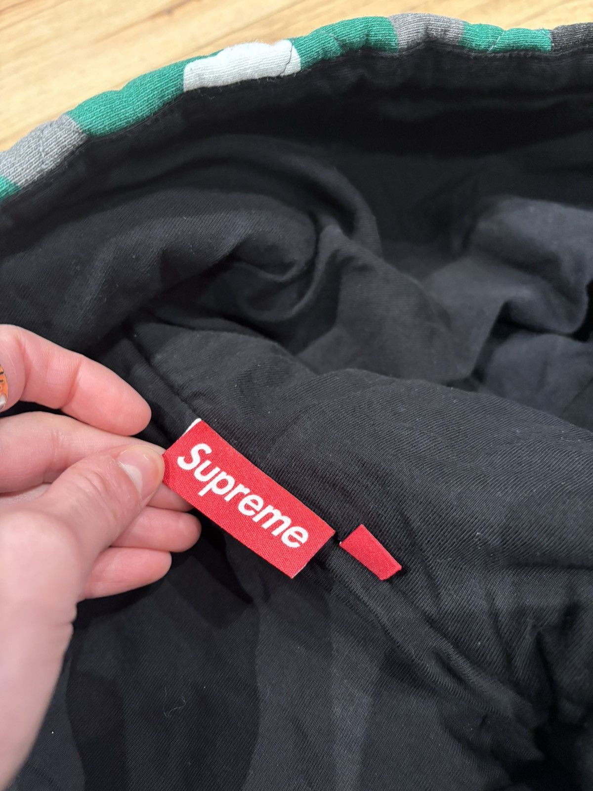 Supreme Supreme Green Camo Zip Hoodie DS Size Medium Size US M / EU 48-50 / 2 - 4 Thumbnail