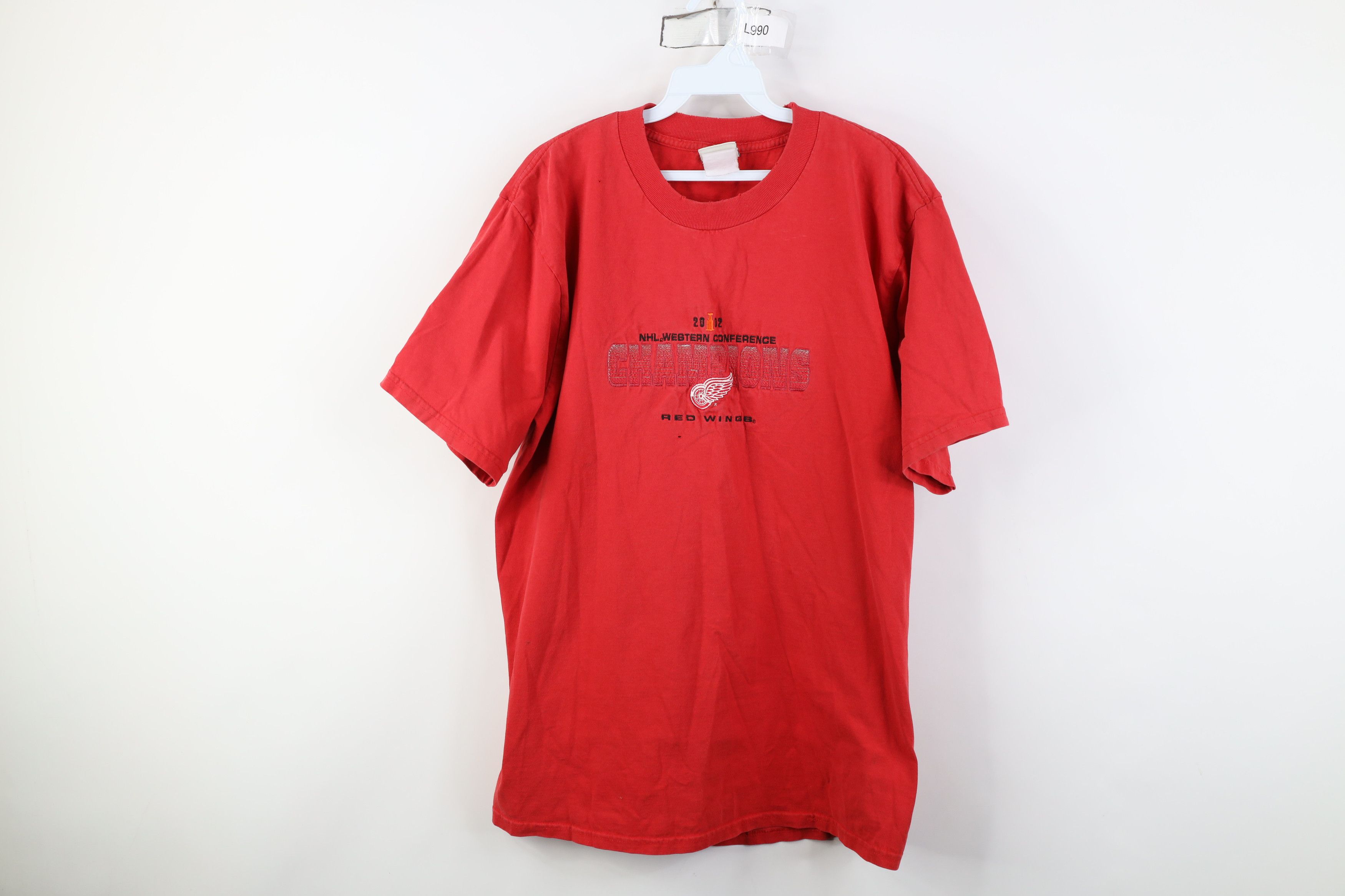 Vintage Vintage Y2K Stanley Cup Champs Detroit Red Wings T-Shirt Size US L / EU 52-54 / 3 - 1 Thumbnail