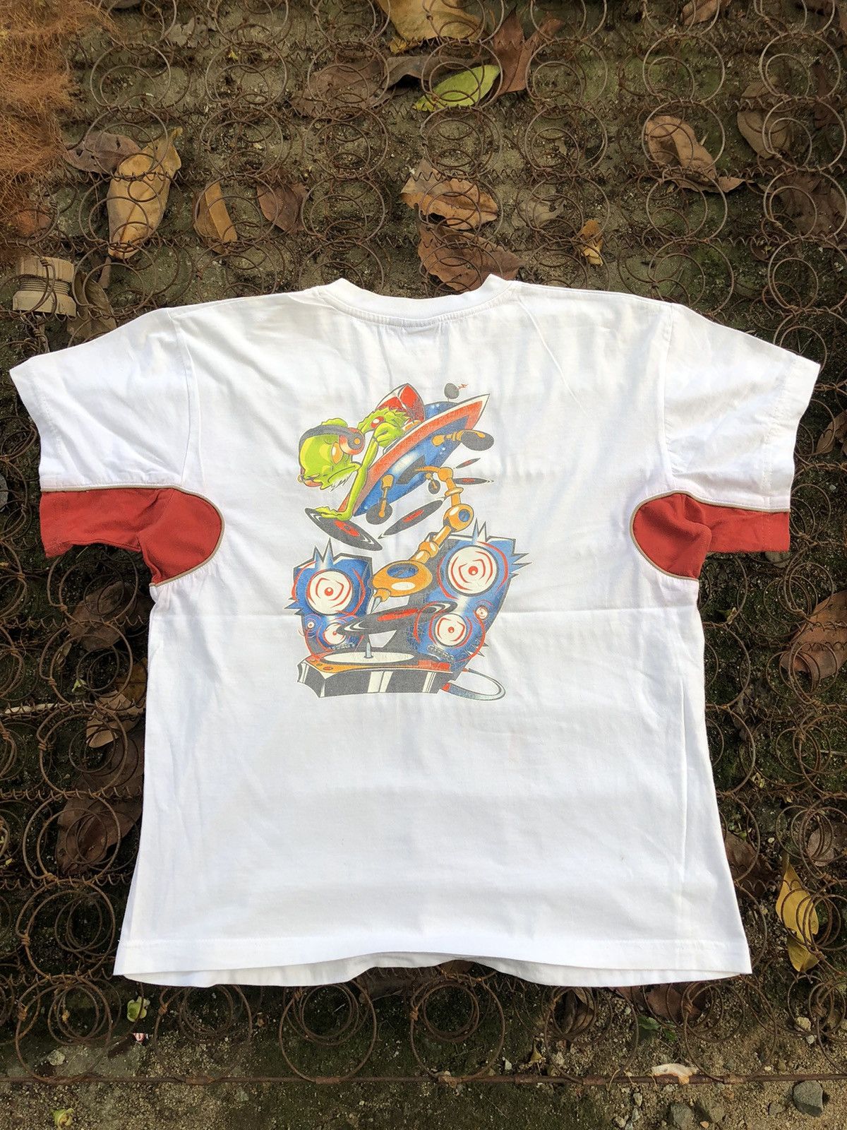 Japanese Brand × Vintage RARE Vintage Y2K Radical GIZBO Streetwear Backhit Tshirt Size US L / EU 52-54 / 3 - 2 Thumbnail