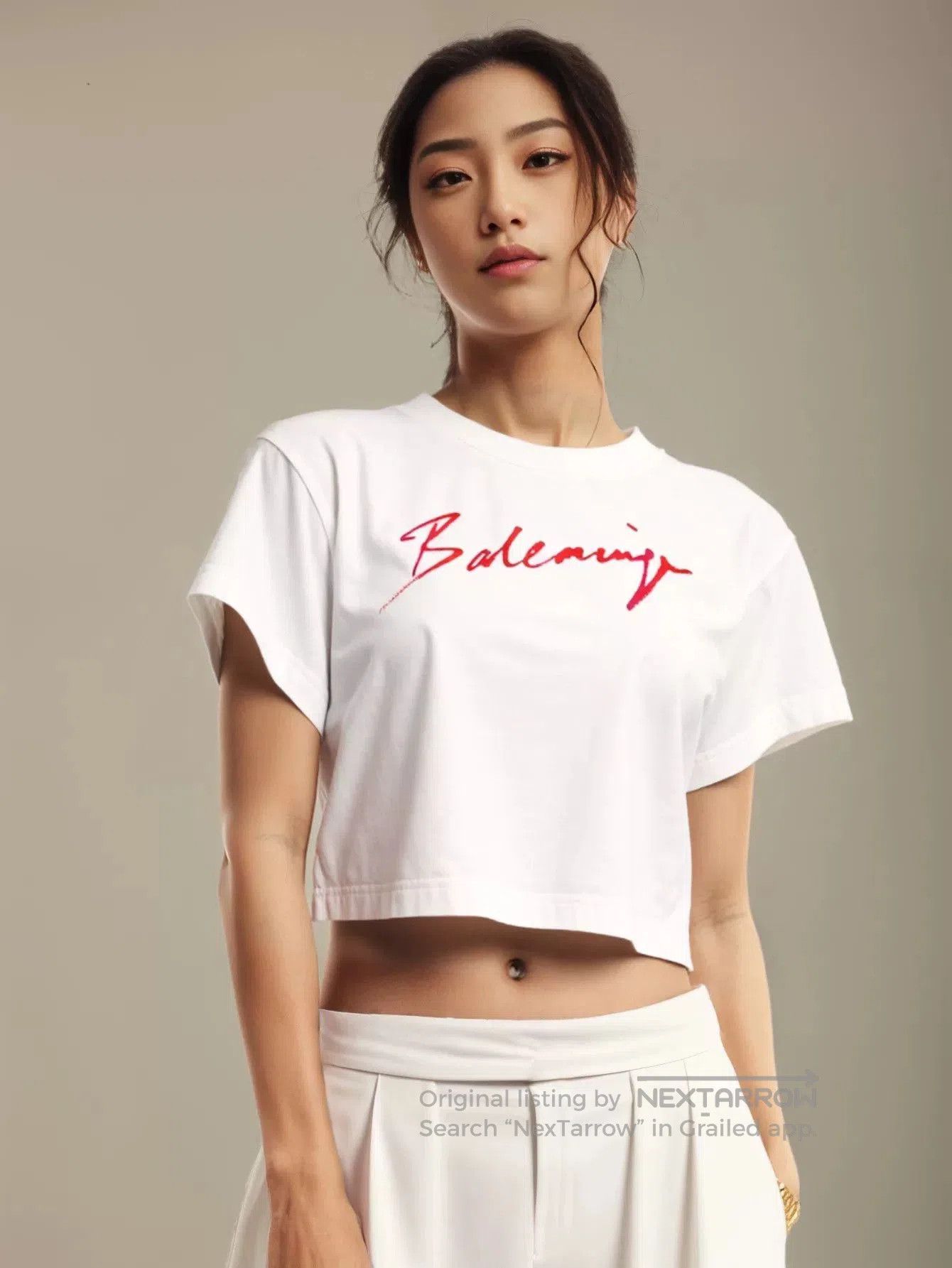 Balenciaga Balenciaga White Short T-shirt. Size M / US 6-8 / IT 42-44 - 1 Thumbnail