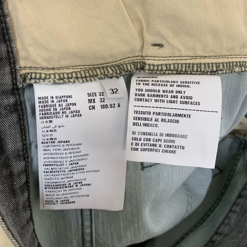 Prada Prada Make old gray denim trousers 2501-Nextarrow Size US 32 / EU 48 - 3 Thumbnail