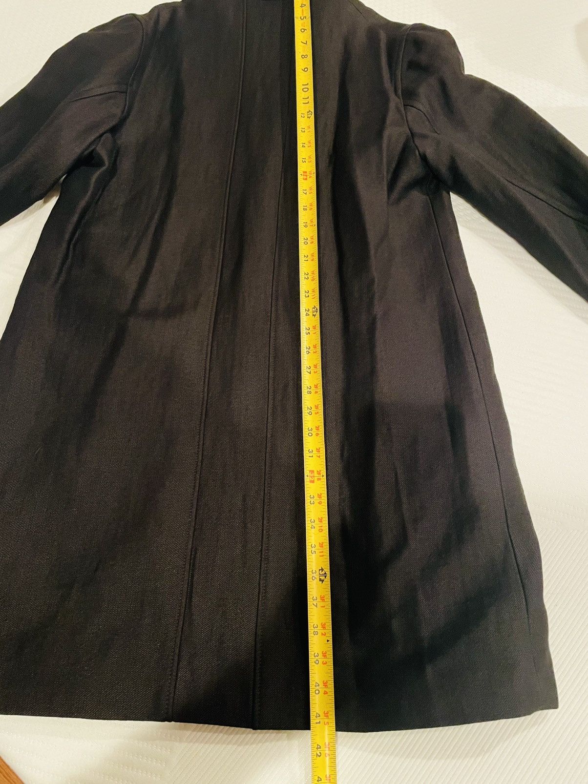 Ann Demeulemeester Ann’s Bravoure Black medium weight jacket. Size US XL / EU 56 / 4 - 6 Thumbnail