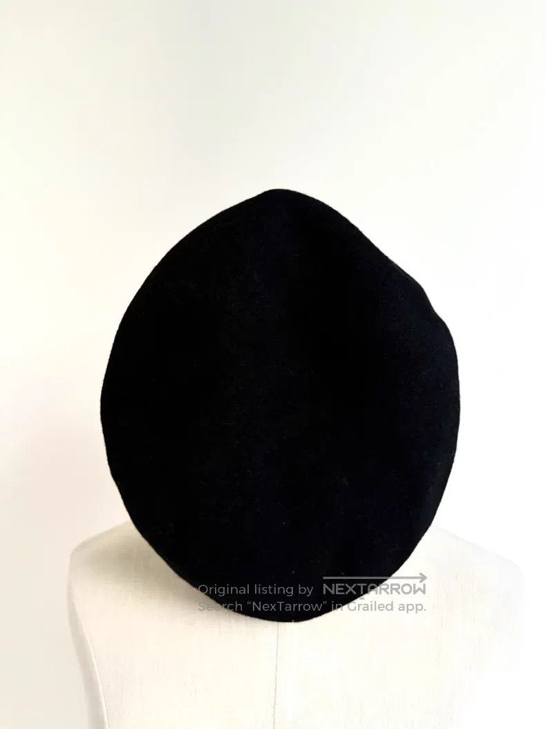 Vivienne Westwood Vivienne Westwood Used Black Saturn Beret Size ONE SIZE - 3 Thumbnail