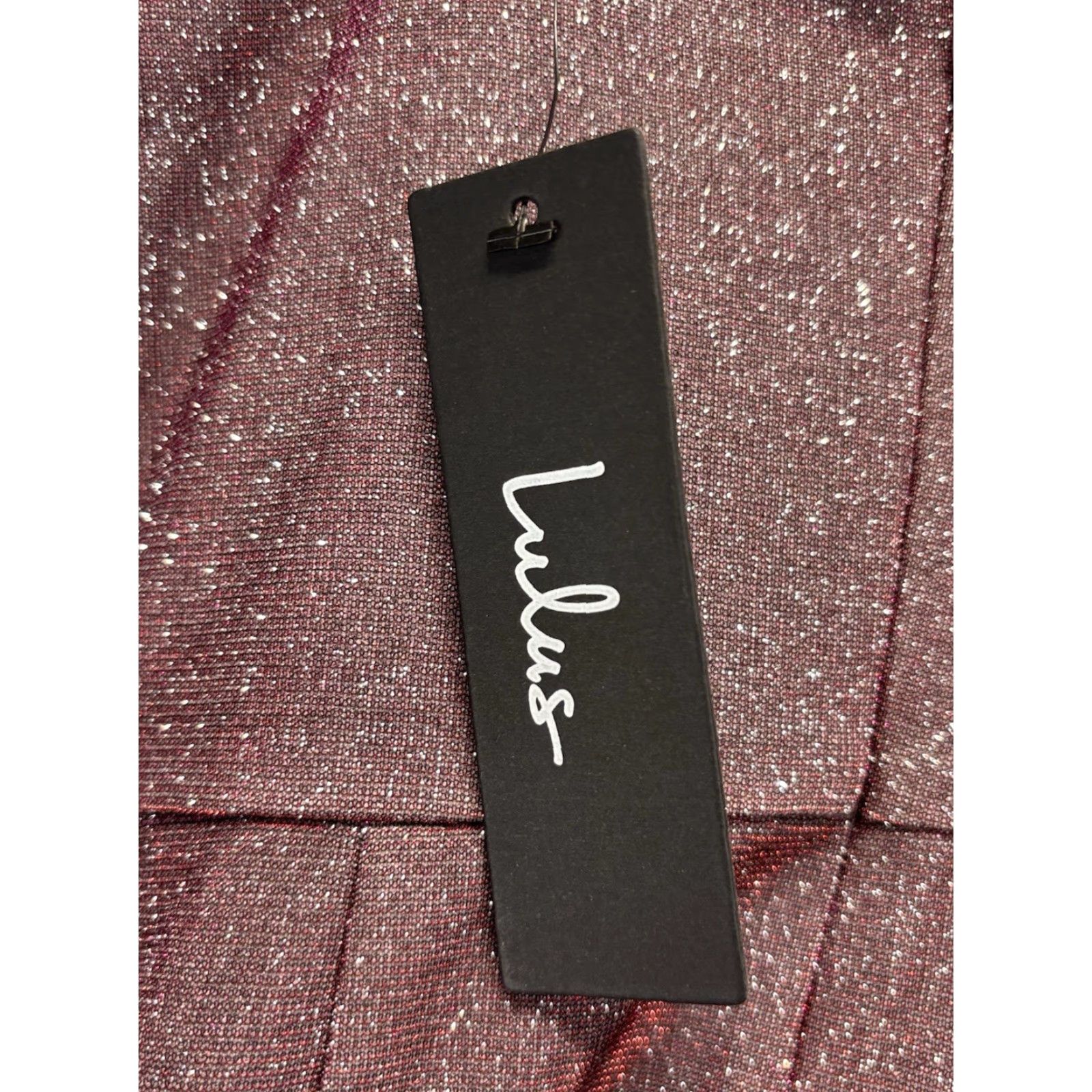 Lulus Lulu’s Mini Dress XS Sparkly Pink Always A Glow Getter Asymmetric Party Size XS / US 0-2 / IT 36-38 - 8 Thumbnail