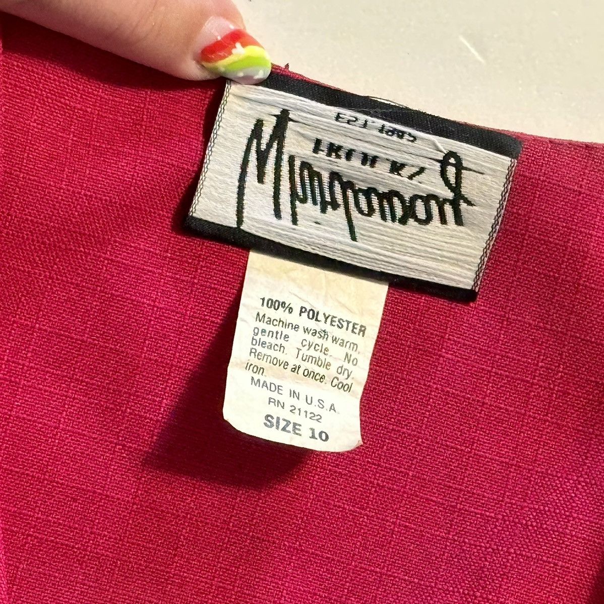 Other Vintage Whirlaway Frocks 2-Piece Skirt Set | 1980s Style Size L / US 10 / IT 46 - 3 Thumbnail