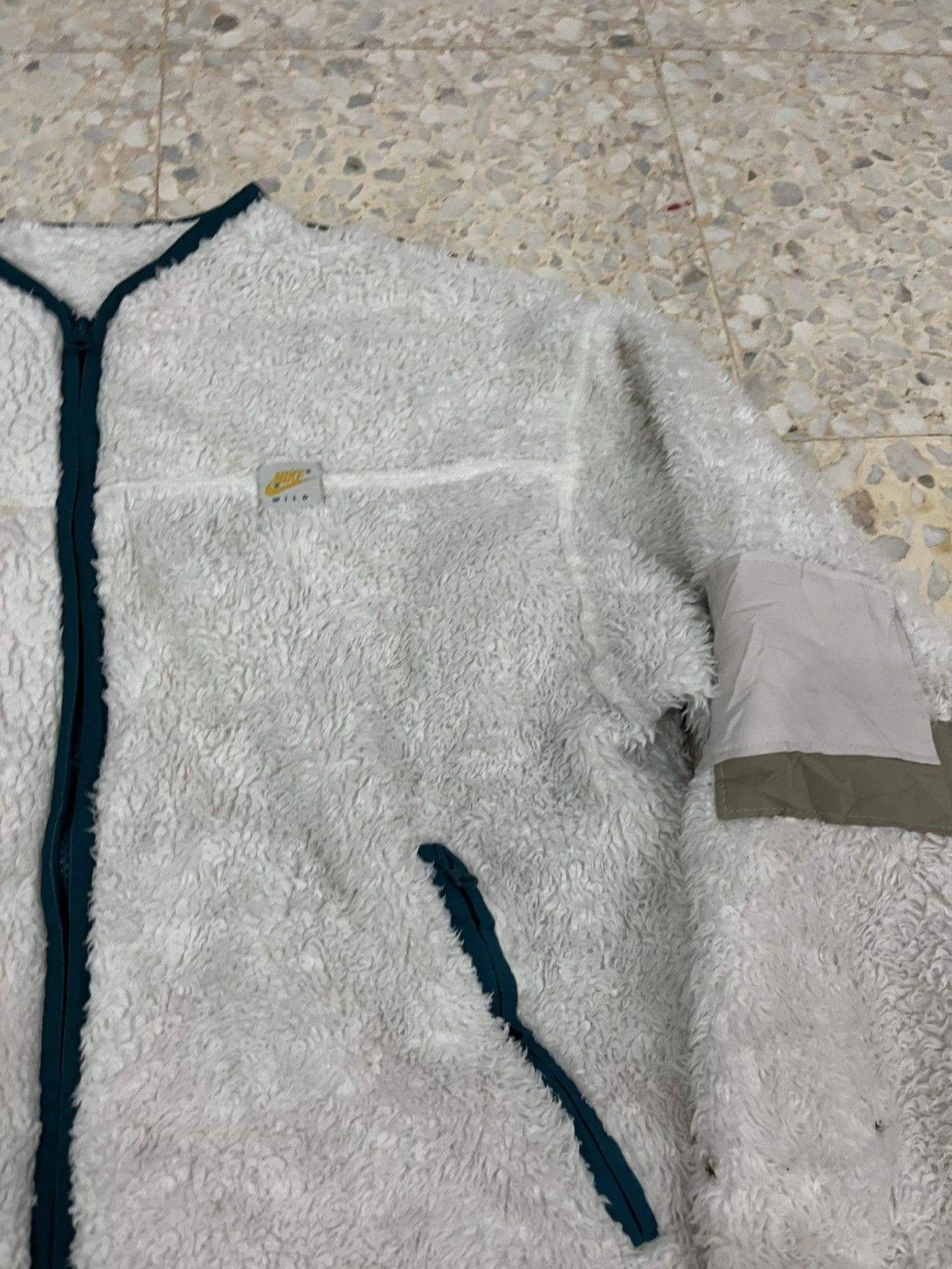 Nike 💥NIKE WILD Deep Pile High Fleece Boxy Cut Patched Jackets Size US M / EU 48-50 / 2 - 3 Thumbnail