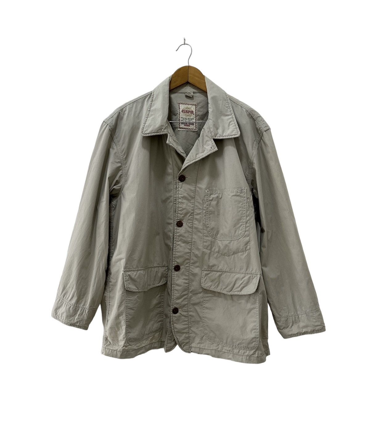 45rpm 45Rpm Jacket Japanese Branded Design 3 Pocket Design Size US L / EU 52-54 / 3 - 1 Thumbnail