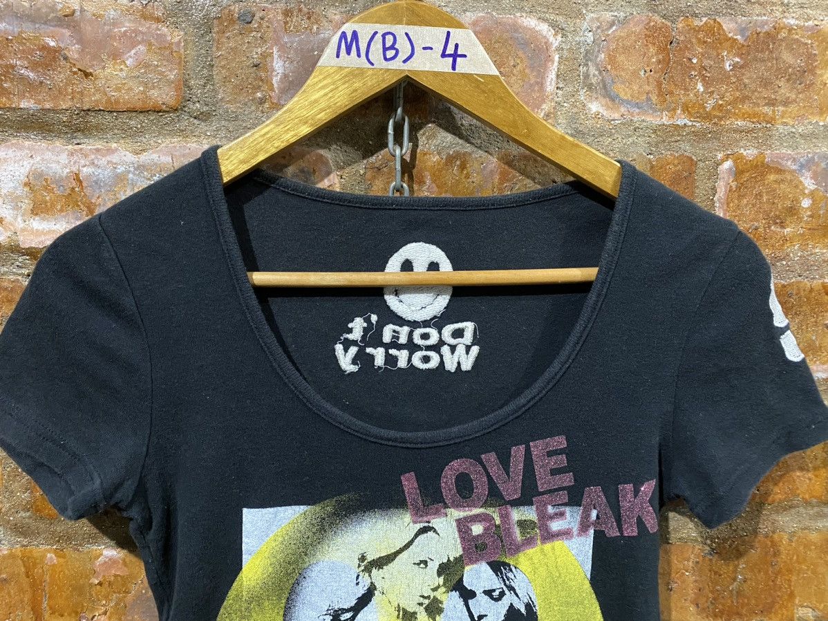 Hysteric Glamour × Japanese Brand × Shellac Love Bleak Be Happy Sex and Smile tee Size S / US 4 / IT 40 - 3 Thumbnail