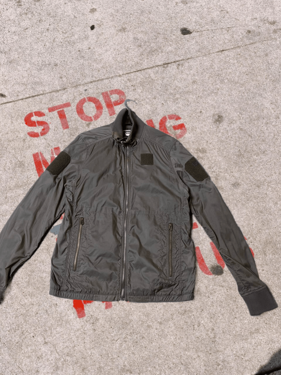 G-Star Men's G-STAR RAW Full Zip Y2K Windbreaker Jacket Size US M / EU 48-50 / 2 - 1 Thumbnail