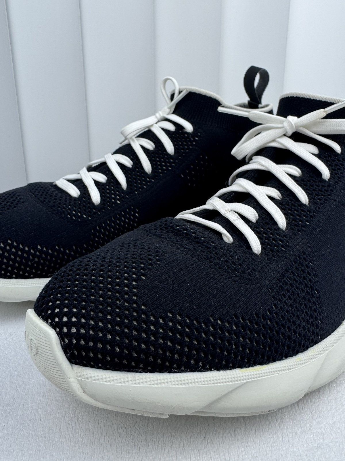 Dior Dior B21 Homme Sock Sneakers Black White Size US 10.5 / EU 43-44 - 7 Thumbnail