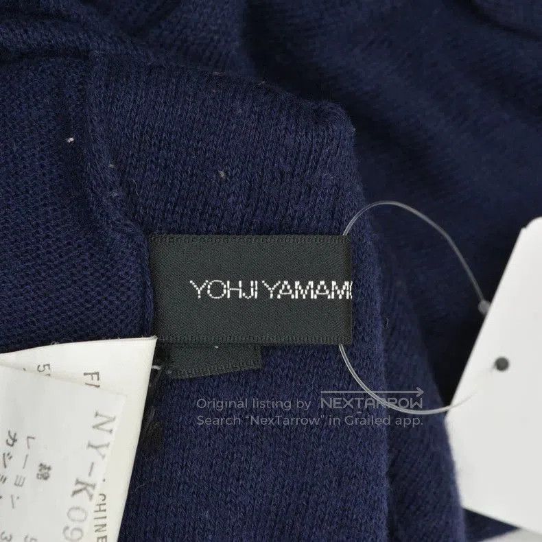 Yohji Yamamoto Yohji Yamamoto Navy Layered Long Top Size US M / EU 48-50 / 2 - 3 Thumbnail