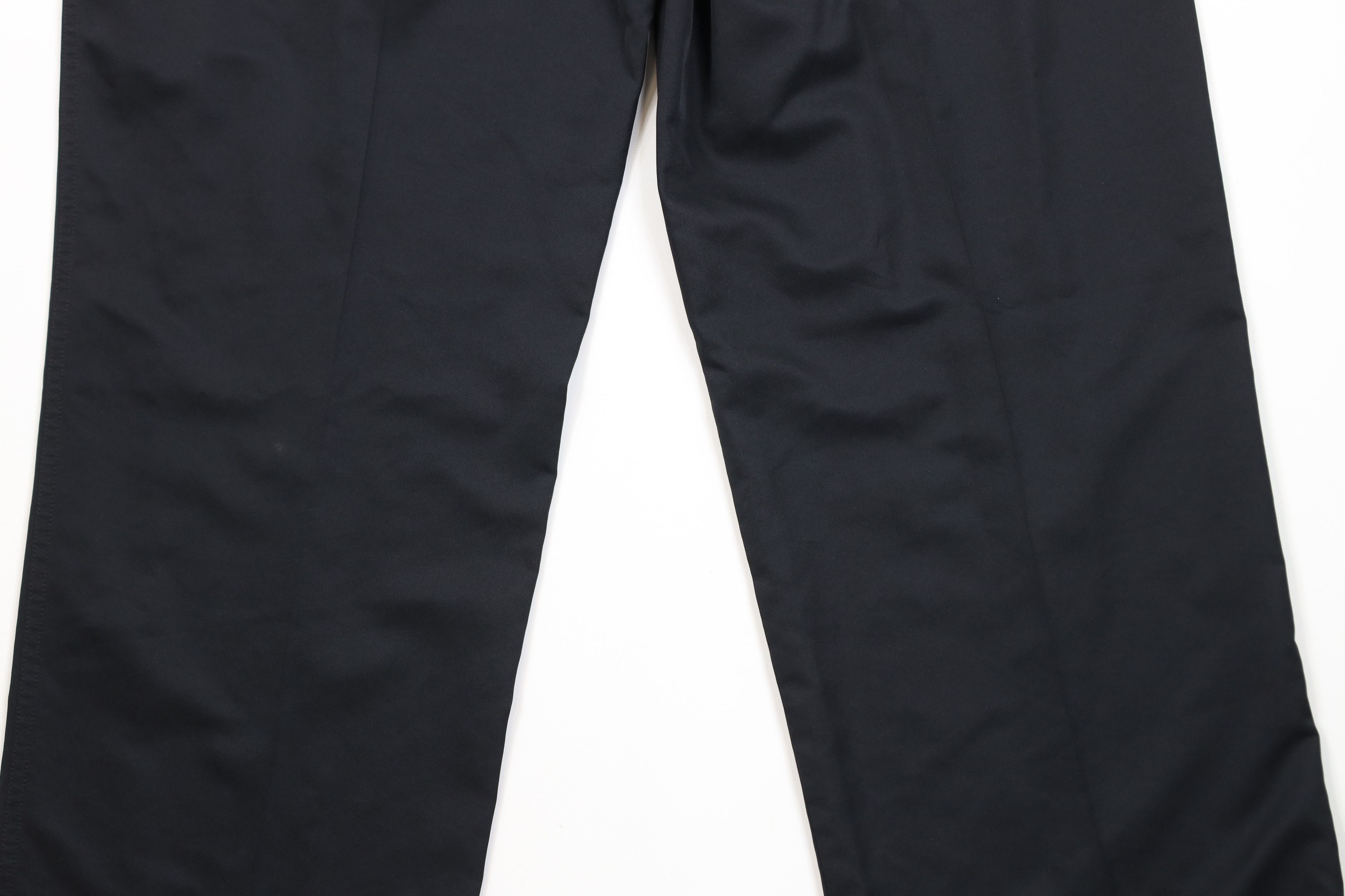 Adidas Vintage Y2K Adidas Golf Spell Out Wide Leg Chino Pants Black Size US 36 / EU 52 - 9 Thumbnail