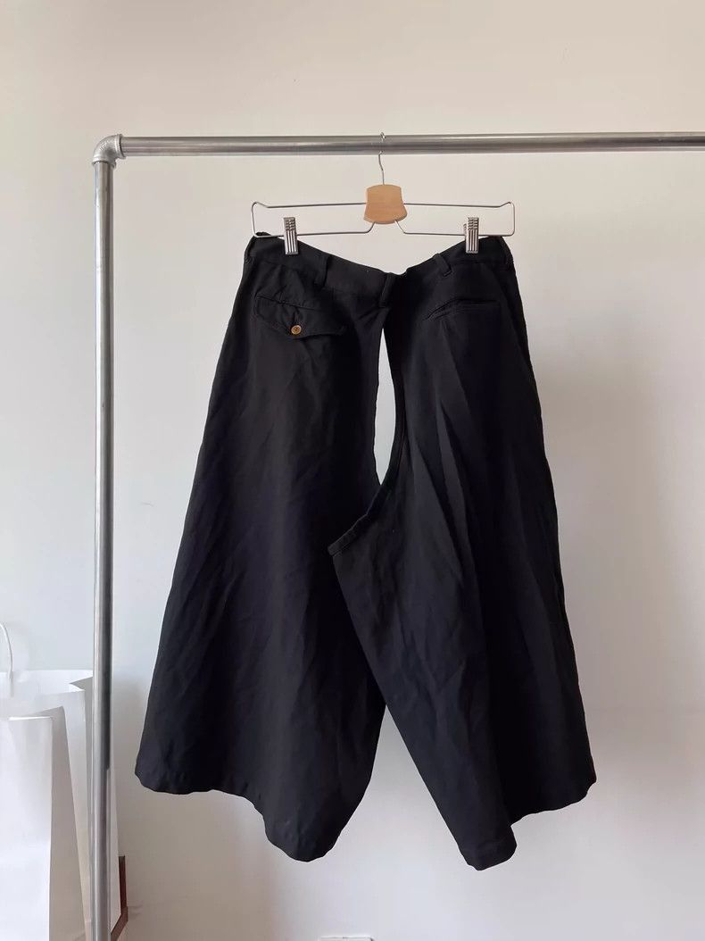 Comme des Garcons Comme des Garcons Homme Plus Wide-leg Pants-2505 Size US 26 / EU 42 - 2 Thumbnail