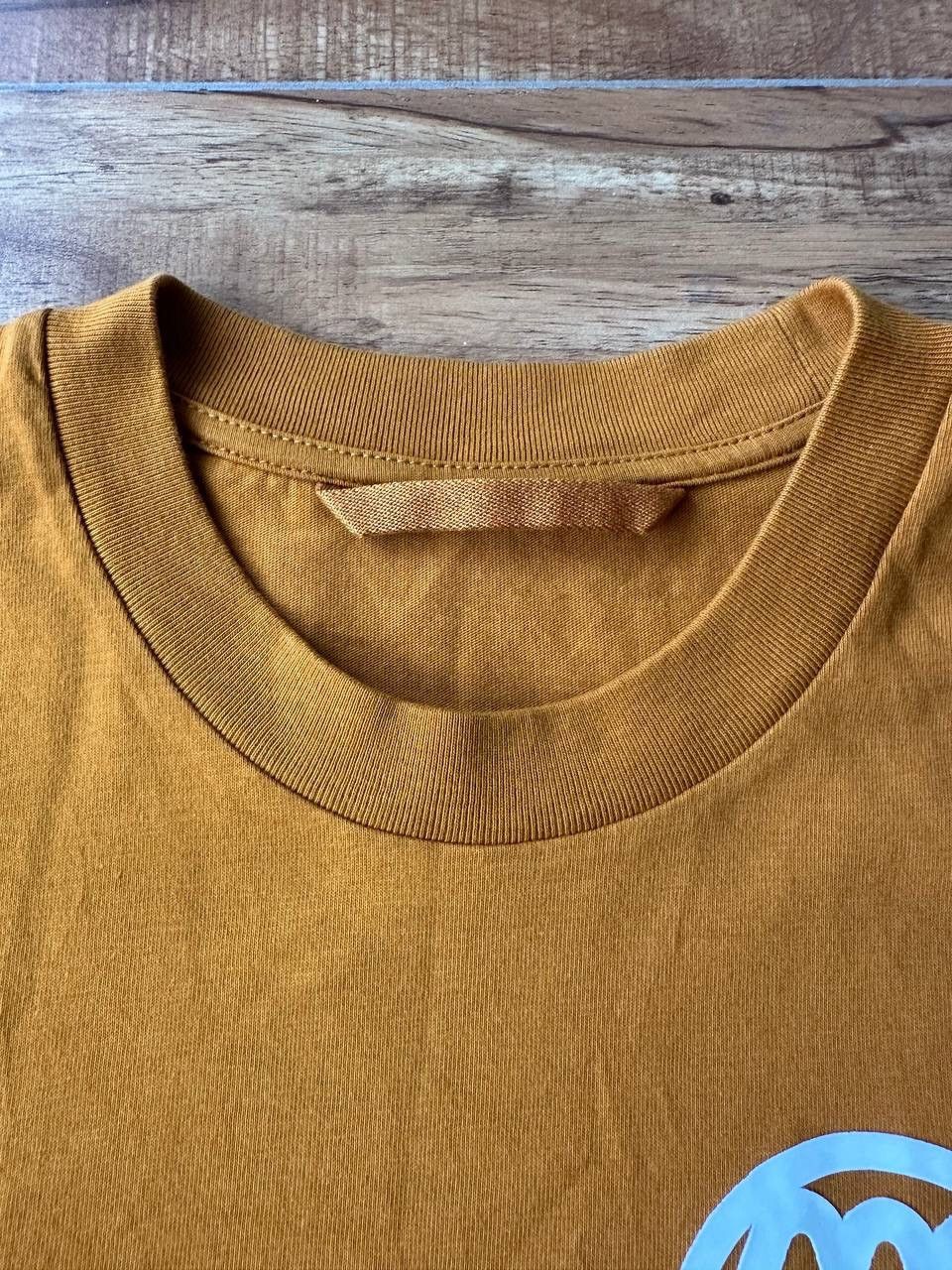 Moncler Moncler Garment-Washed T-Shirt Orange SS24 Collection Size US L / EU 52-54 / 3 - 4 Thumbnail