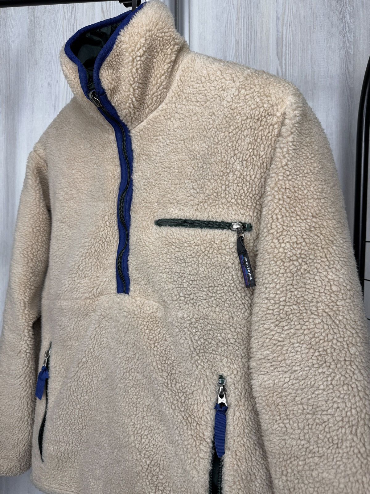 Patagonia 90s Patagonia Glissade Jacket Made in USA XS-S Green x Beige Size US XS / EU 42 / 0 - 12 Thumbnail