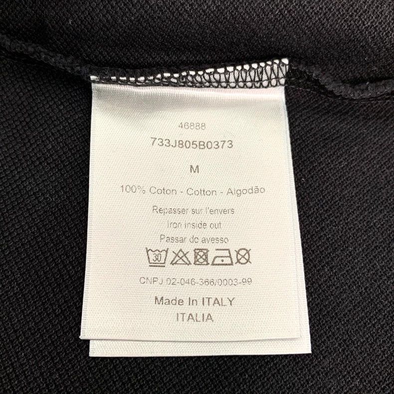 Dior Dior Black logo bee embroidery lapel cotton short-sleeved P Size US M / EU 48-50 / 2 - 8 Thumbnail