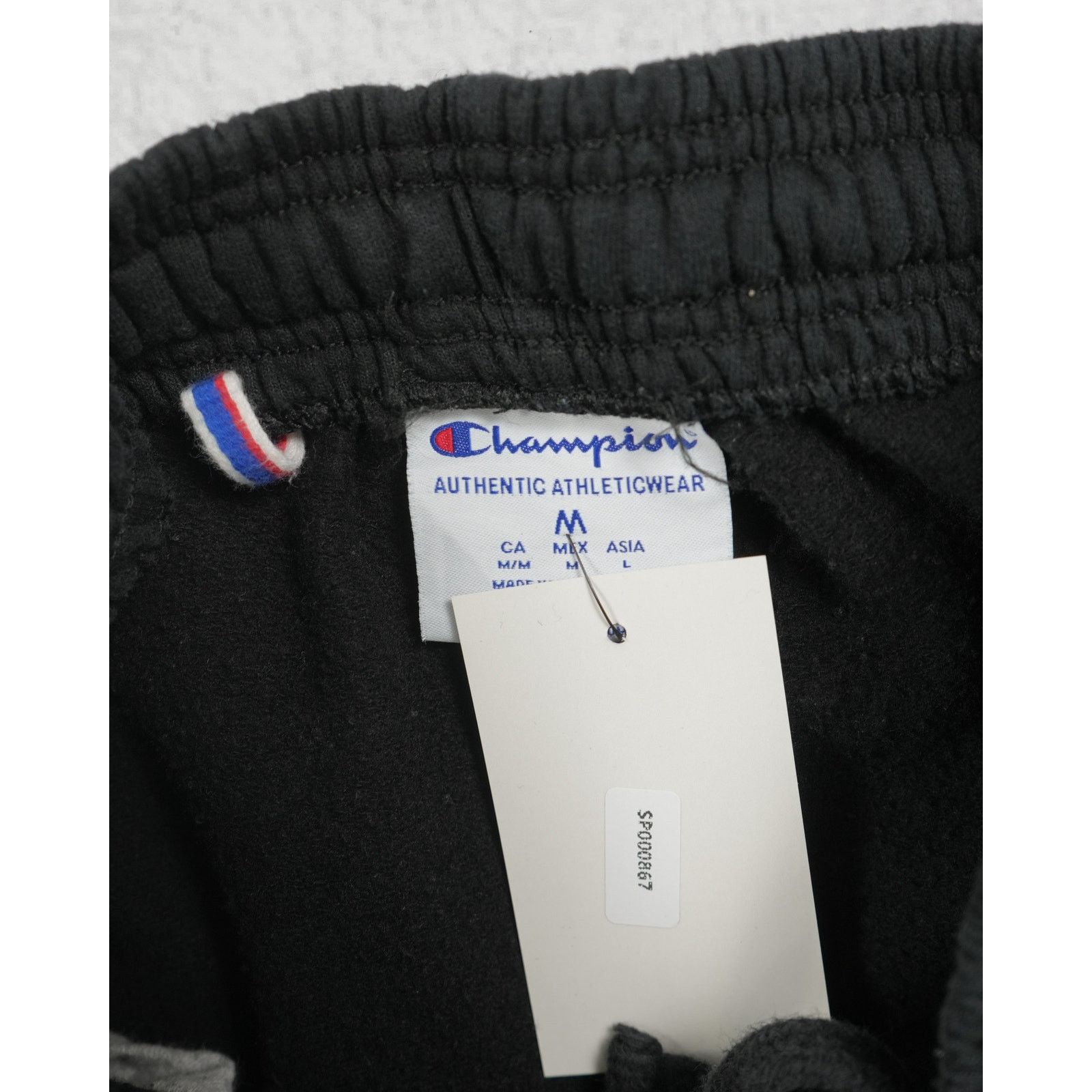 Champion Vintage 00s Champion Black Sweatpants - Women's Medium Size 26" / US 2 / IT 38 - 3 Thumbnail