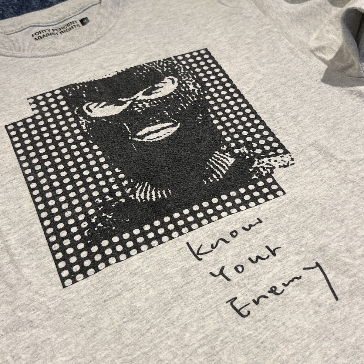 Other Vintage 00s FORTY PERCENT AGAINST RIGHTS Long Sleeve Tee Size US M / EU 48-50 / 2 - 3 Thumbnail