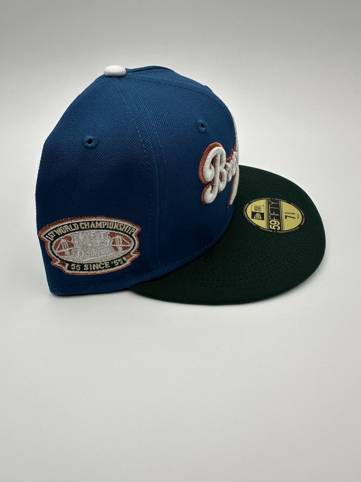 New Era Brooklyn Dodgers Fitted 1st World Champion Patch Rushmore Size ONE SIZE - 2 Thumbnail