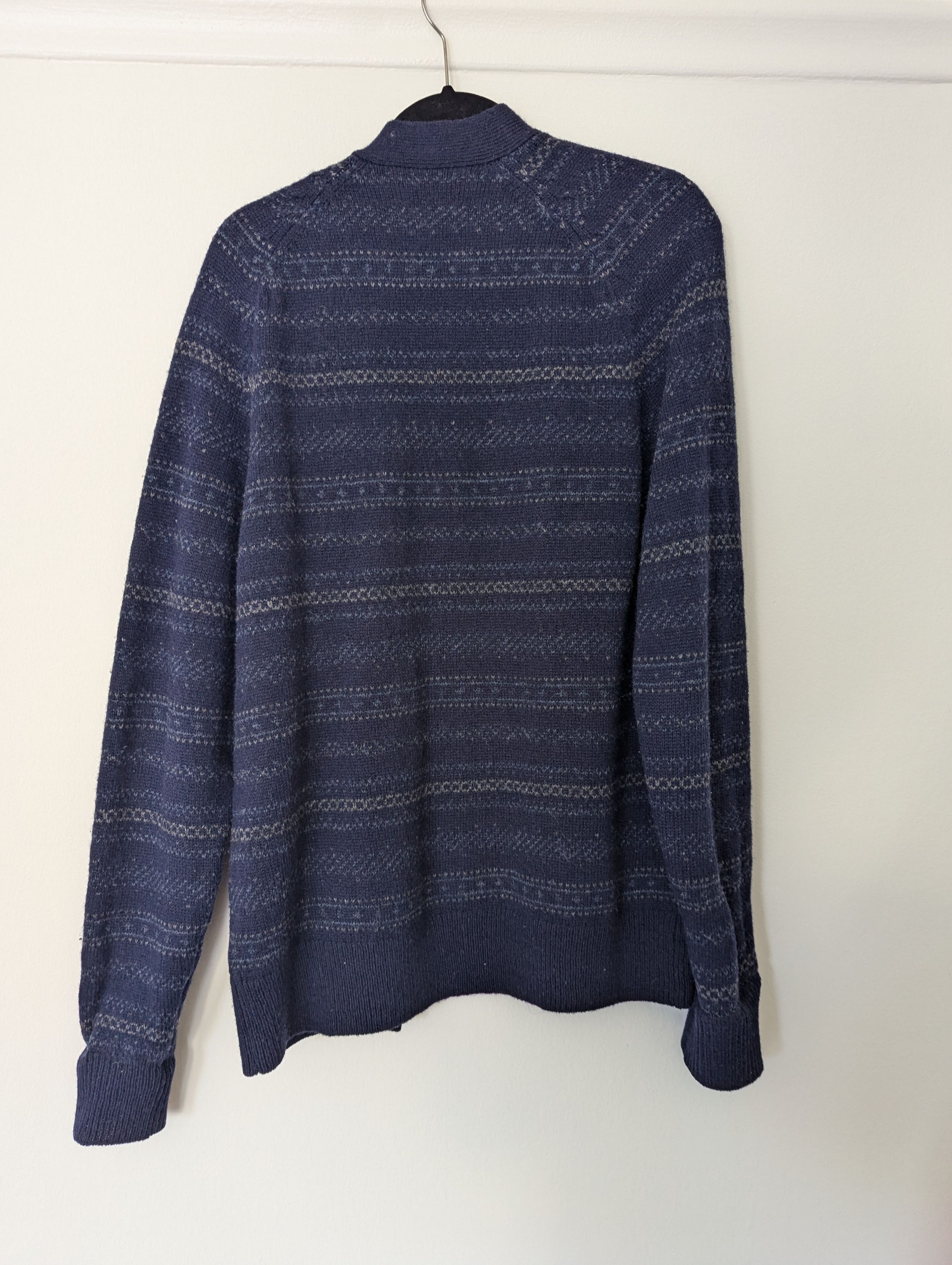 Adsum Patterned Wool Cardigan Size US M / EU 48-50 / 2 - 2 Thumbnail