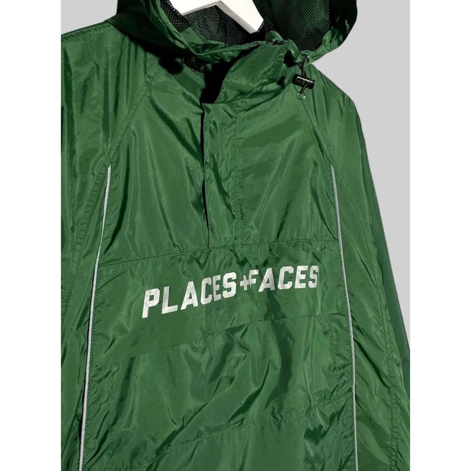 Places + Faces Places + Faces Men’s Reflective Anorak Jacket L Shirt Size US L / EU 52-54 / 3 - 3 Thumbnail