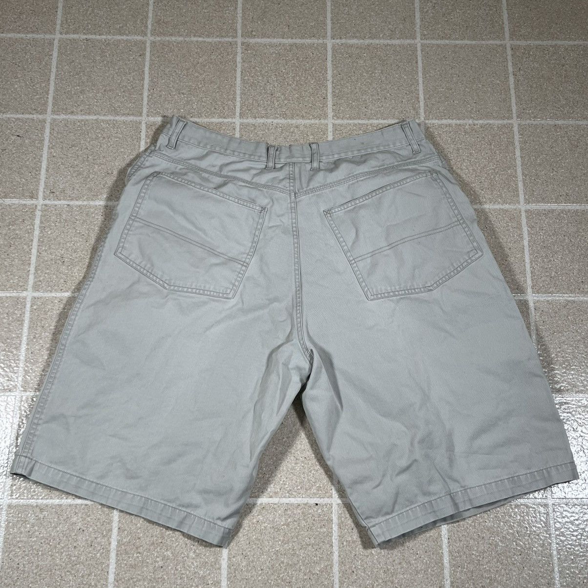 Other Vintage Y2K Plugg Baggy Wide Leg Shorts Jorts Skate Grunge Size US 32 / EU 48 - 5 Thumbnail