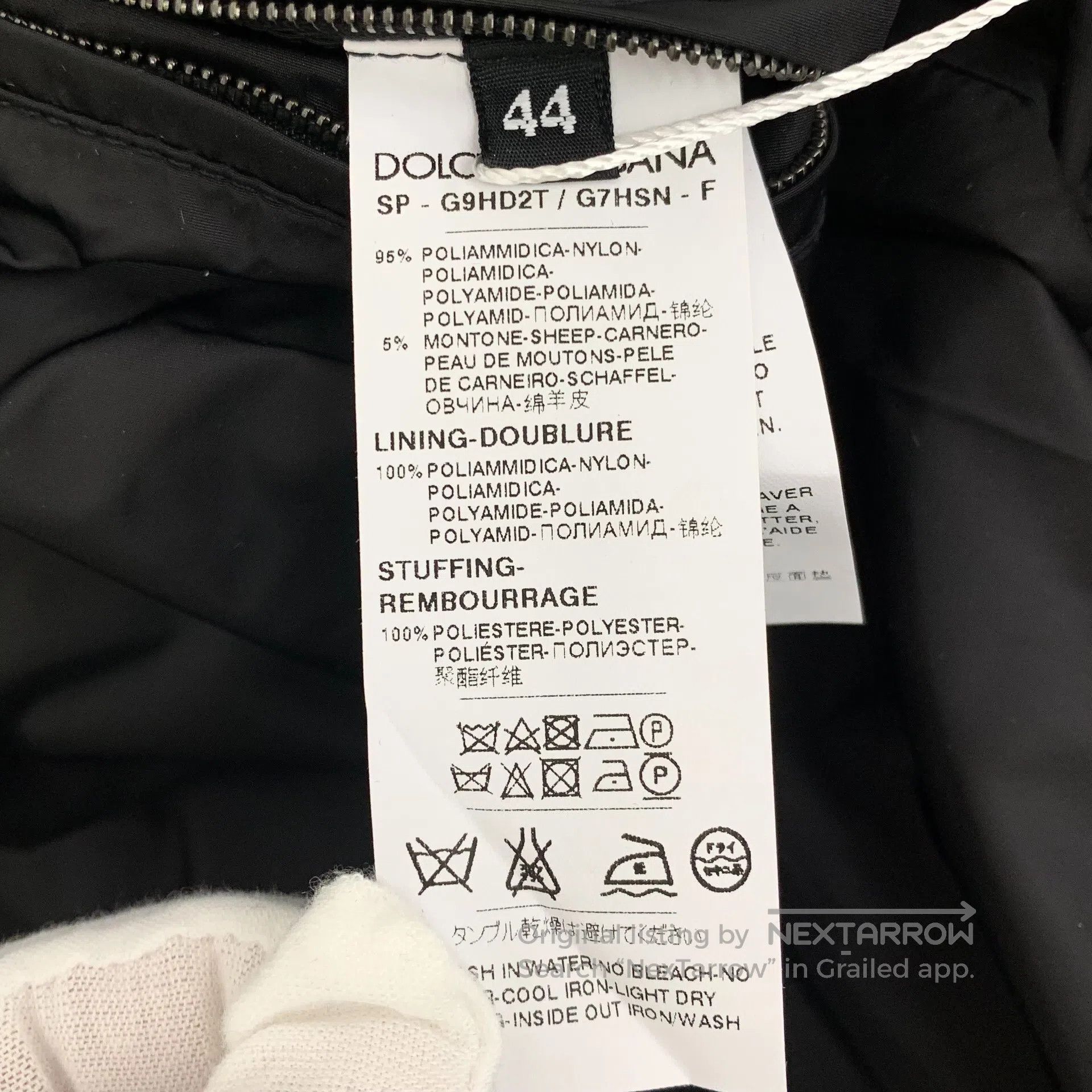 Dolce & Gabbana Dolce Gabbana Black cotton vest jacket with crown bee embr Size US S / EU 44-46 / 1 - 6 Thumbnail