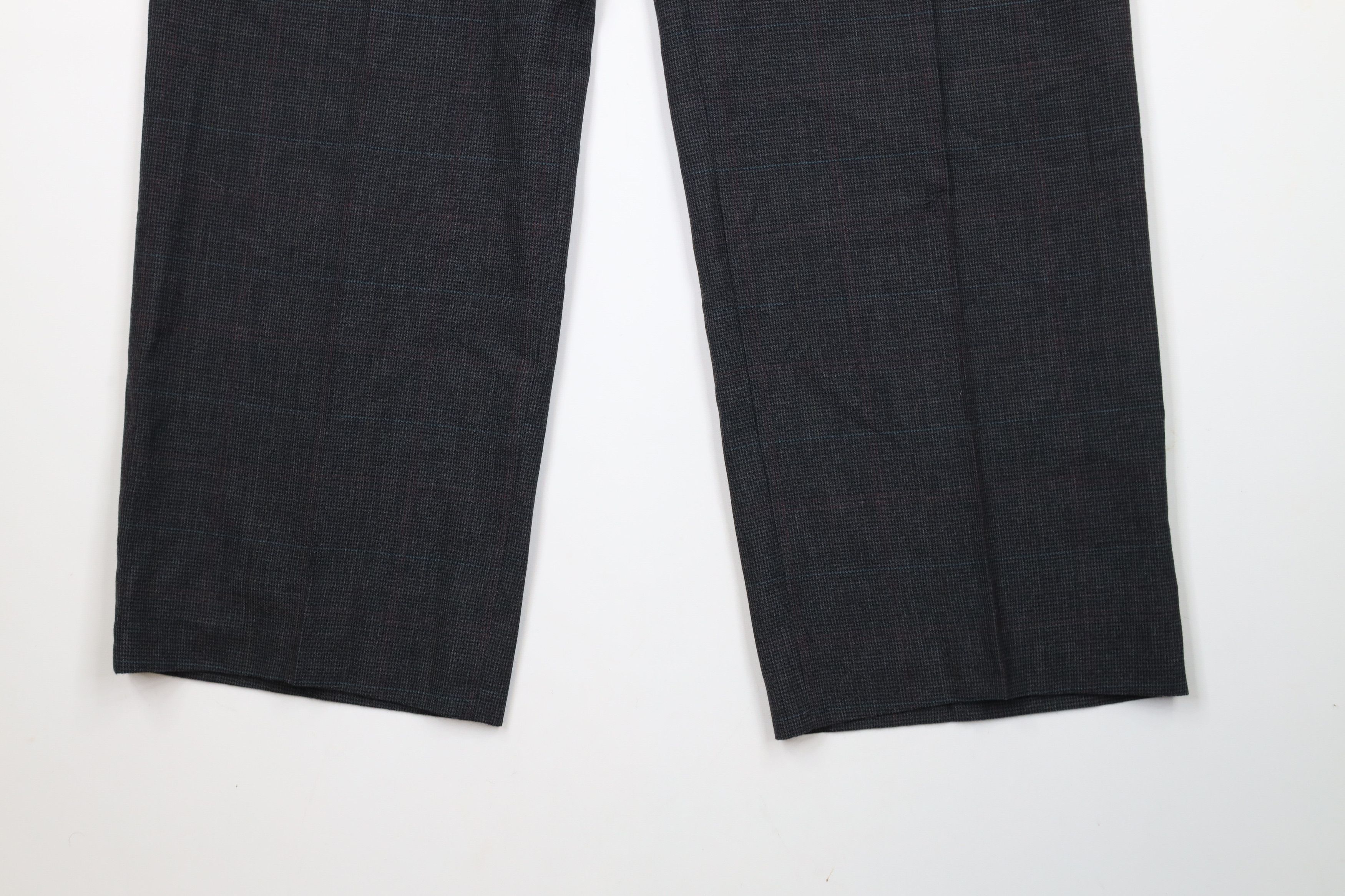Vintage Vintage 70s Streetwear Houndstooth Wide Bell Bottoms Pants Size US 36 / EU 52 - 4 Thumbnail