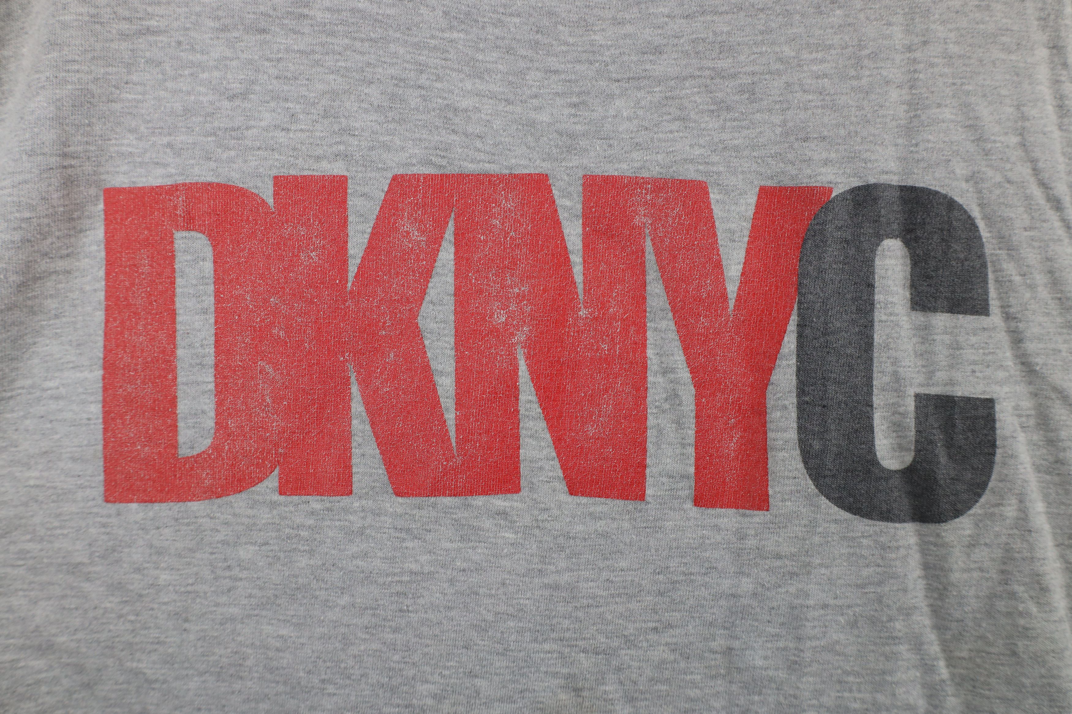 DKNY × Vintage Vintage 90s DKNY Spell Out DKNY New York City T-Shirt Size US M / EU 48-50 / 2 - 4 Thumbnail