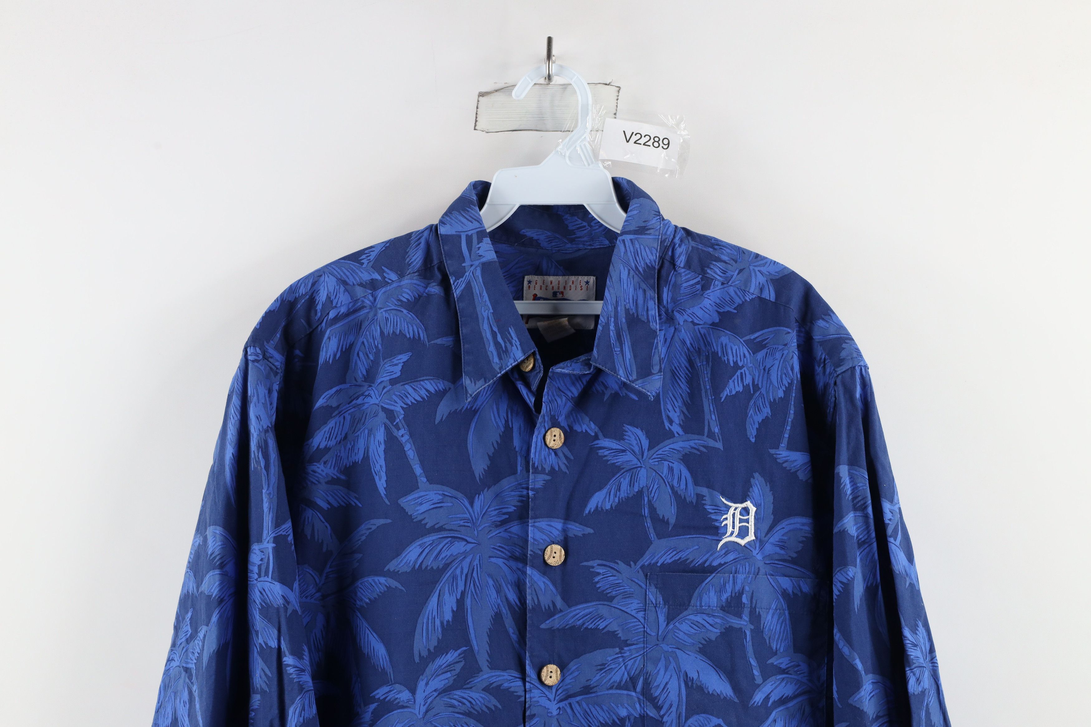 Reyn Spooner × Vintage Vintage 90s Reyn Spooner Baseball Hawaiian Button Shirt Size US XL / EU 56 / 4 - 2 Thumbnail