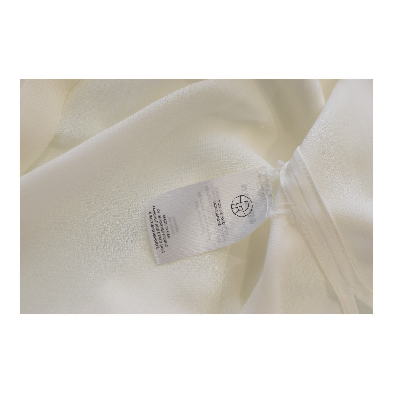 The Row The Row CARLTON White Sheer Viscose Oversized Blouse Size L / US 10 / IT 46 - 9 Thumbnail