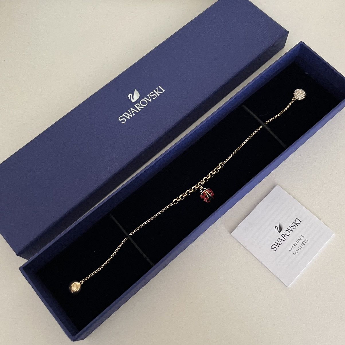 Swarovski Swarovski ladybug pavé charm bracelet Size ONE SIZE - 23 Thumbnail