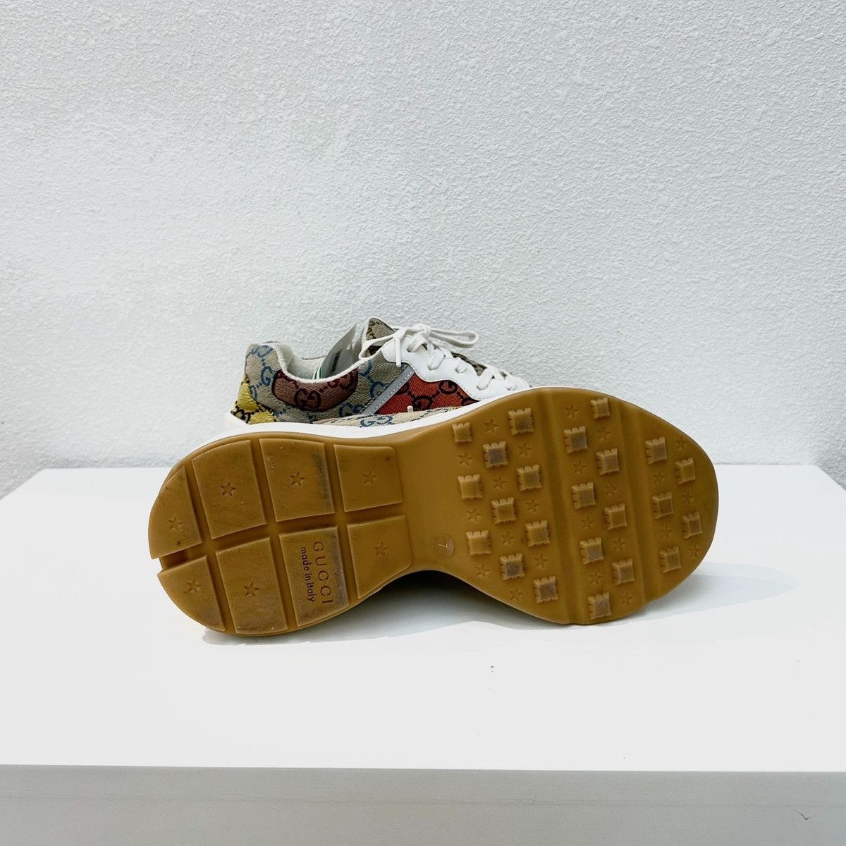 Gucci Gucci Rhyton 'GG Monogram - Multi-Color' sneakers in canvas Size US 8.5 / EU 41-42 - 4 Thumbnail