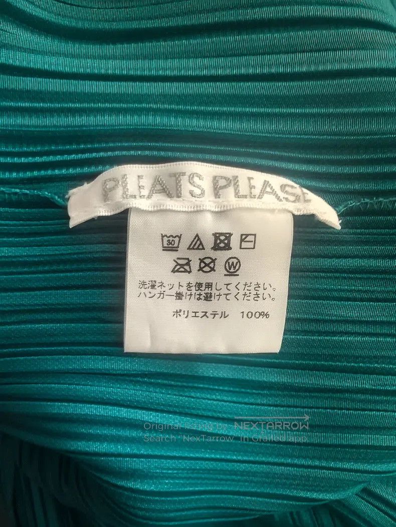 Issey Miyake Issey Miyake Green Dress Size L / US 10 / IT 46 - 4 Thumbnail